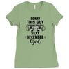 sorry this guy is already taken by a super sexy  december girl Ladies Fitted T-Shirt