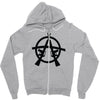 m16 anarchy Zipper Hoodie