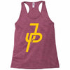 jake paul yellow Racerback Tank