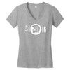 trojan records 54 46 Women's V-Neck T-Shirt