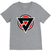 red black zero V-Neck Tee