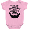 mens grandads bearded Baby Onesie