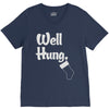 well hung V-Neck Tee