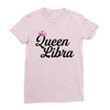 queen libra Ladies Fitted T-Shirt