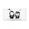 i love you License Plate