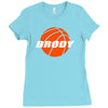 boy basketball Ladies Fitted T-Shirt