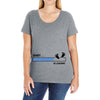 baby is loading Ladies Curvy T-Shirt