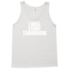 i will study tomorrow Tank Top