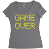 Game Over Women's Triblend Scoop T-shirt