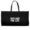 outlaws for life Weekender Totes