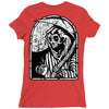 death before decaf Ladies Fitted T-Shirt