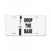 drop the base License Plate