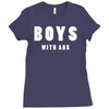 boys with abs Ladies Fitted T-Shirt
