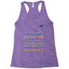 shakin' it is all i know Racerback Tank