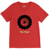 big men knows V-Neck Tee