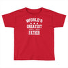 worlds greatest farter funny fathers day Toddler T-shirt