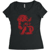 house of lion Women's Triblend Scoop T-shirt