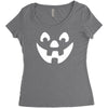 jack o lantern halloween Women's Triblend Scoop T-shirt