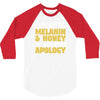 black without apology 3/4 Sleeve Shirt