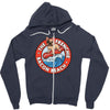 bacon beach Zipper Hoodie