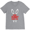 happy easter some bunny loves me V-Neck Tee