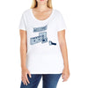 analog retirement Ladies Curvy T-Shirt