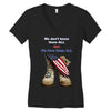 We Owe Them All Women's V-Neck T-Shirt
