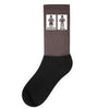 restroom sign sticker vinyl decal Socks