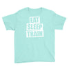 v5 eat sleep train Youth Tee