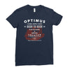 optimus trans Ladies Fitted T-Shirt