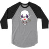 evil clown 3/4 Sleeve Shirt