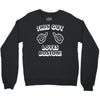 this guy loves boston Crewneck Sweatshirt