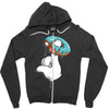 frases Zipper Hoodie