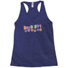 geek girl daisies Racerback Tank
