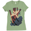 bomb deco Ladies Fitted T-Shirt