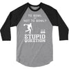 to bowl or not to bowl 3/4 Sleeve Shirt