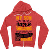 My Son Is Super Awesome His Momma Zipper Hoodie