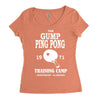 forrest gump   ping pong camp   cult film Women's Triblend Scoop T-shirt