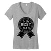 best dad ever Women's V-Neck T-Shirt