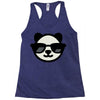 cool panda Racerback Tank