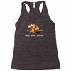 need more coffee Racerback Tank