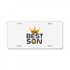 The Best Son License Plate
