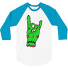 zombie metal 3/4 Sleeve Shirt