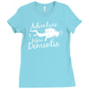 adventure before dementia 3 Ladies Fitted T-Shirt