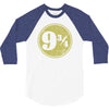 nine and three quarters 3/4 Sleeve Shirt