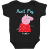 peppa pig aunt pig Baby Bodysuit
