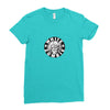 white zombie Ladies Fitted T-Shirt