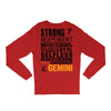 Strong Independent Motivated Gemini Long Sleeve Shirts