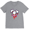 vampire bunny dark V-Neck Tee