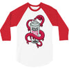 spray paint 3/4 Sleeve Shirt